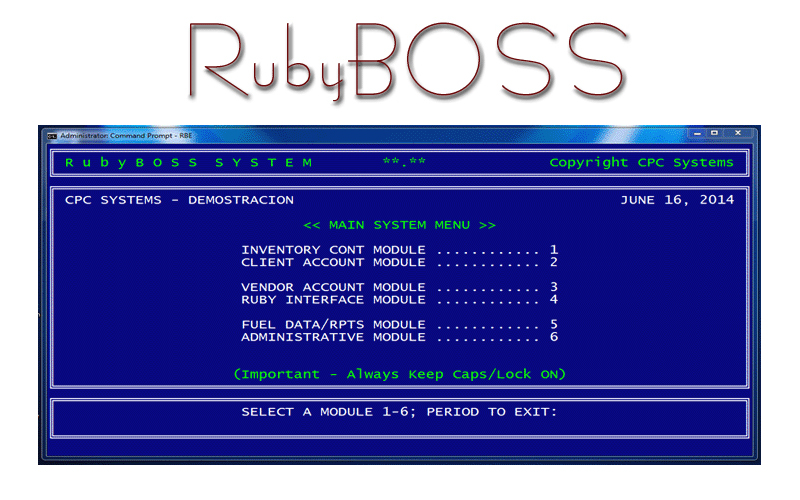 Back Office Software for Ruby VeriFone